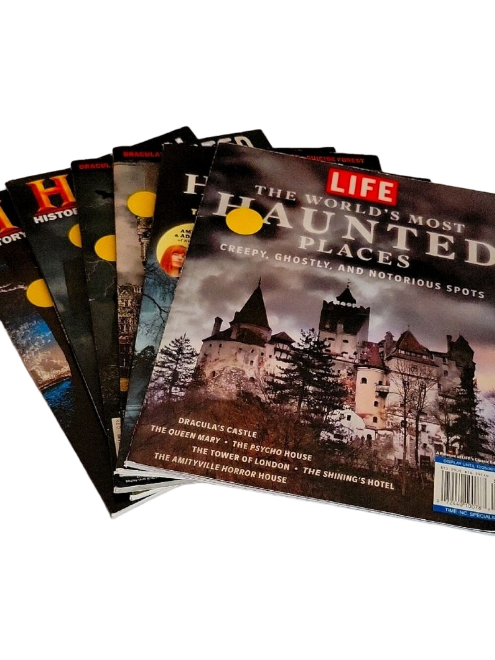 Haunted & Scariest Places, Ghost Hunting, Paranormal - Lot Of (6) Magazines